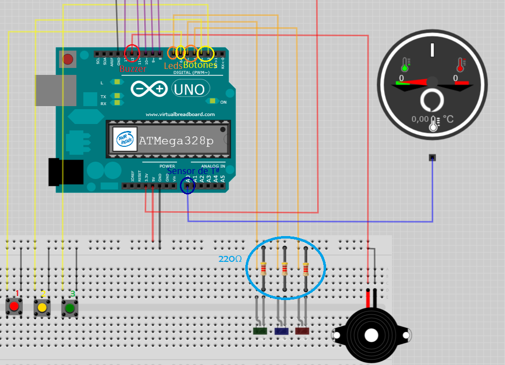 Rct Arduino RCT (Reloj-Calendario-Termómetro ) - Proyectos con Arduino.